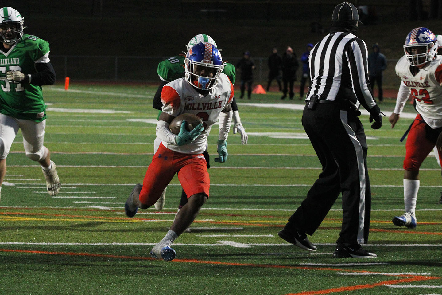 Mainland Regional vs Millville football print